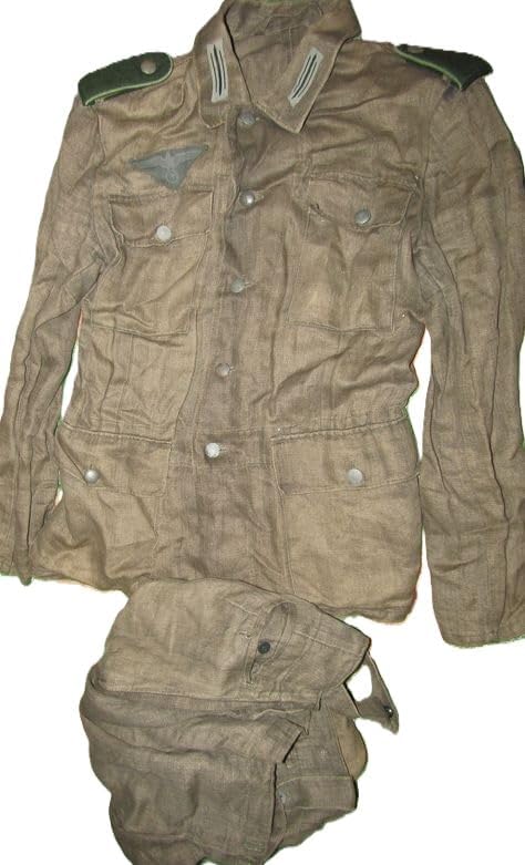 ナチスドイツ軍 M44 夏用軍服 上下セット 実物 HBT生地 | ナチス軍服