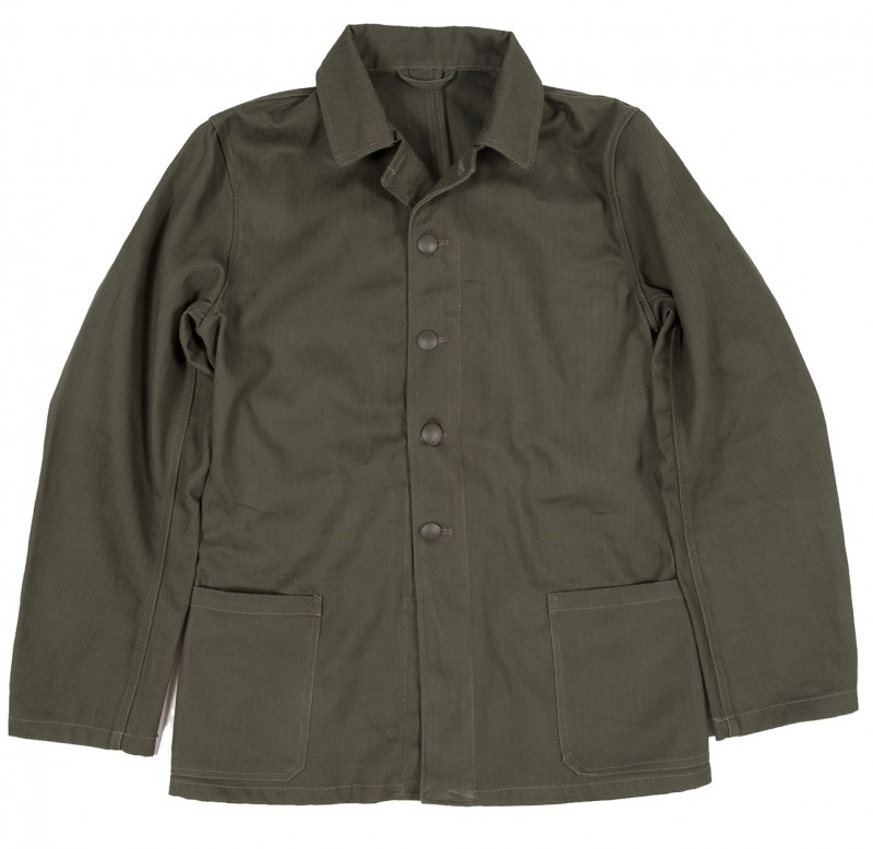 ナチスドイツ軍　HBT生地作業服　レプリカ