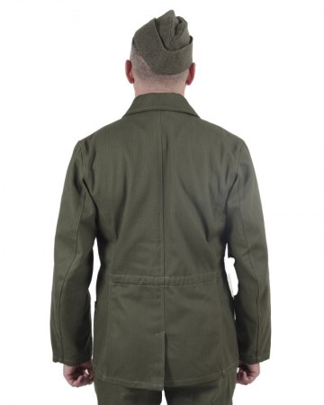 ナチスドイツ軍　HBT生地作業服　レプリカ