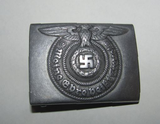 ナチスドイツ軍　武装SSバックル　実物　その2