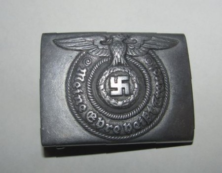 ナチスドイツ軍　武装SSバックル　実物　その2
