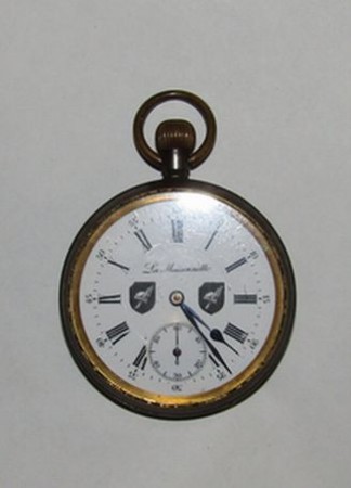 ナチスドイツ軍　武装SS第38擲弾兵師団　ニーベルンゲン　将校用時計　実物
