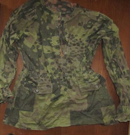 ナチスドイツ軍　武装SS迷彩スモック　プレーンツリー　実物　その1