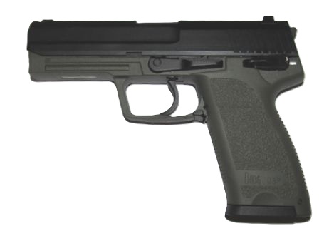 BWドイツ軍　H&K USPエアガン　グリーン