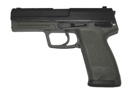 BWドイツ軍　H&K USPエアガン　グリーン