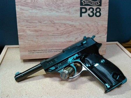 マルゼンP38ブラックメタル