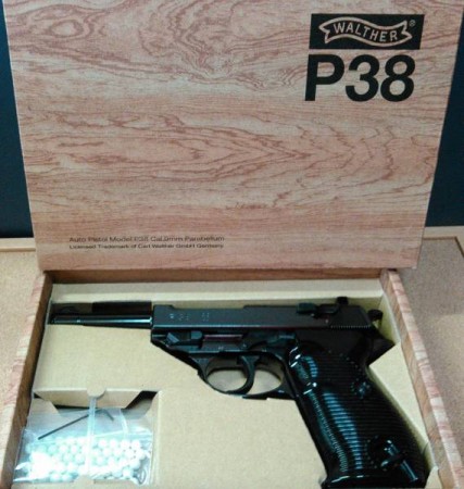 マルゼンP38ブラックメタル