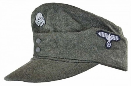 ナチスドイツ軍　武装SS　M43キャップ　アメリカ製