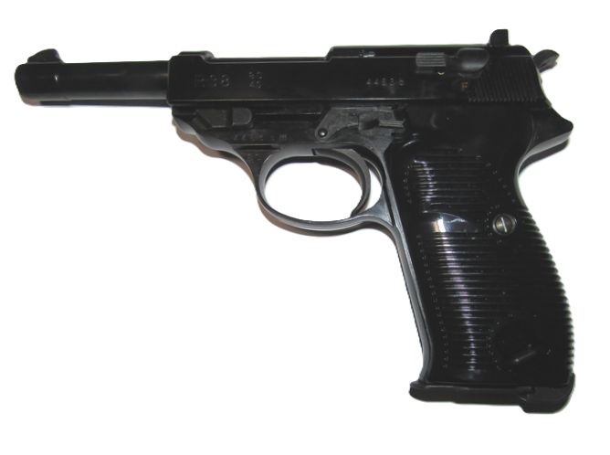 マルゼン　P38ブラックメタル　ブローバック　中古その2
