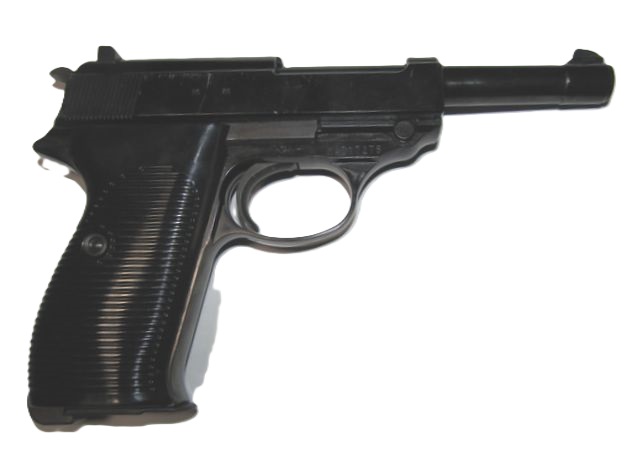 マルゼン　P38ブラックメタル　ブローバック　中古その2