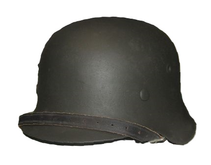 ナチスドイツ軍　M42ヘルメット　実物リペイント