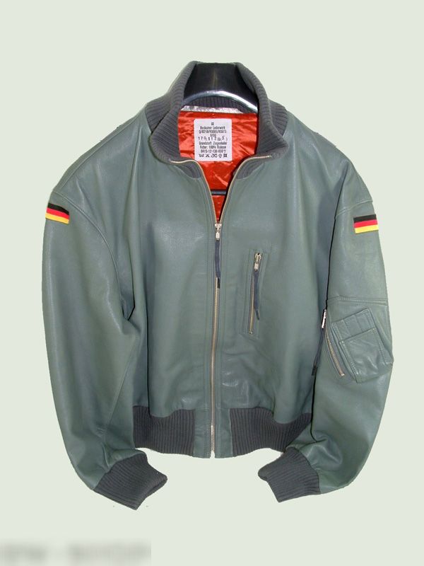 BWドイツ軍服、空軍革ジャン、中古、極上品