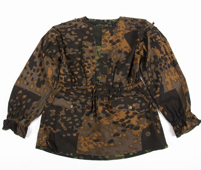 ナチスドイツ軍　武装SSプレーンツリー迷彩スモック　アメリカ製　防水加工品