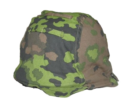 ナチスドイツ軍　武装SSオークAヘルメットカバー　レプリカ