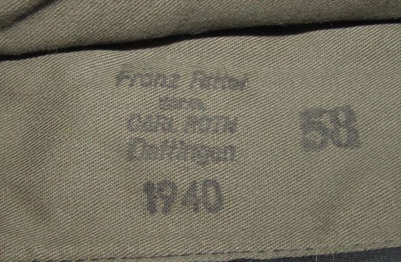 ナチスドイツ軍　武装SS船型帽　ヤンケ社　製造中止品