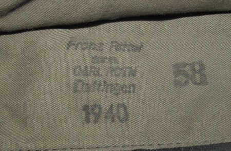 ナチスドイツ軍　武装SS船型帽　ヤンケ社　製造中止品