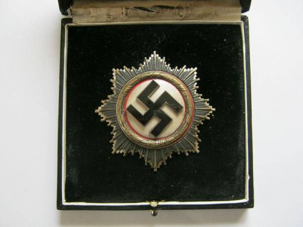 ナチスドイツ軍 ジャーマンクロス、ゴールド実物C.F. Zimmermann