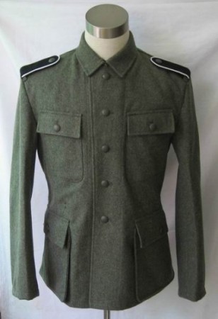 ナチス軍服　SS、M43　ウール製ジャケット