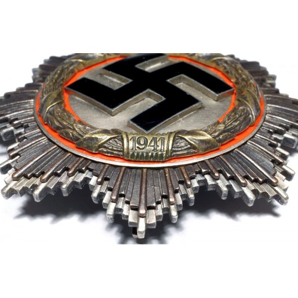 1941～45’s★ ドイツ国防軍陸軍★ジャーマンクロス★ミリタリーアクセサリー ナチスドイツ軍ジャーマンクロス、ゴールド、実物 | ナチス軍服販売 BW