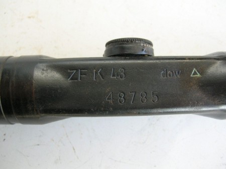 ナチスドイツ軍G43ライフルスコープ、実物