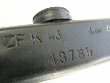 ナチスドイツ軍G43ライフルスコープ、実物