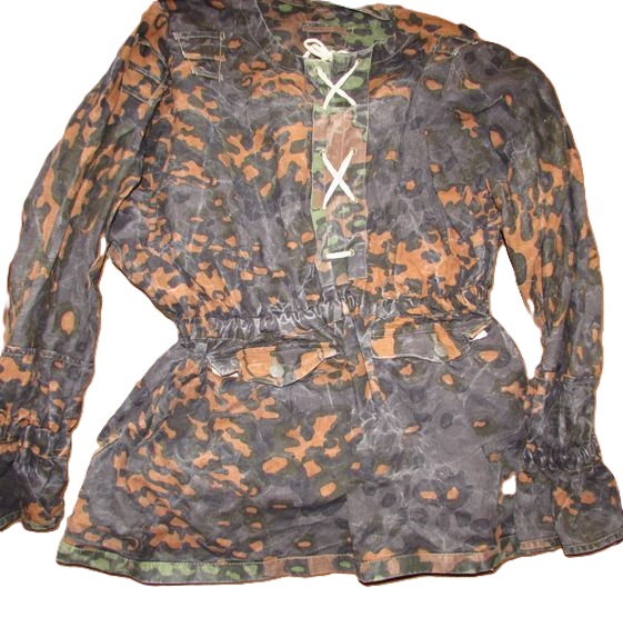 ナチスドイツ軍 武装SSオークA迷彩スモック 実物 | ナチス軍服販売 BW