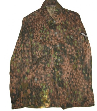ナチスドイツ軍　M44瓦礫迷彩服　ミハエル・ヤンケ社　製造中止品　新品