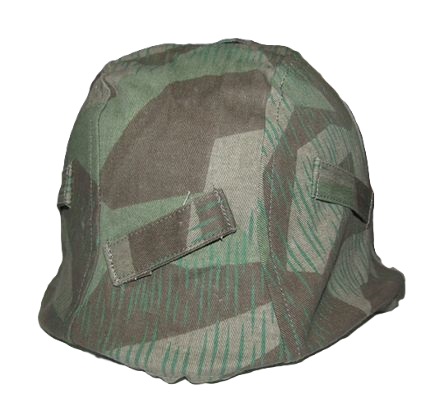 ナチスドイツ軍　　スプリンターカモ　ヘルメットカバー　レプリカ