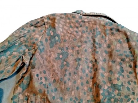 ナチスドイツ軍　武装SSドット戦車兵服　実物