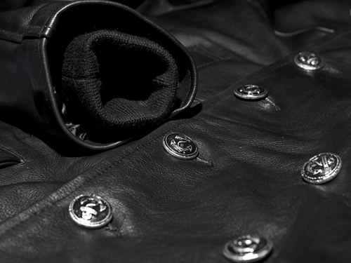 ナチスドイツ軍、Uボート将校用ハーフコート、ブラック