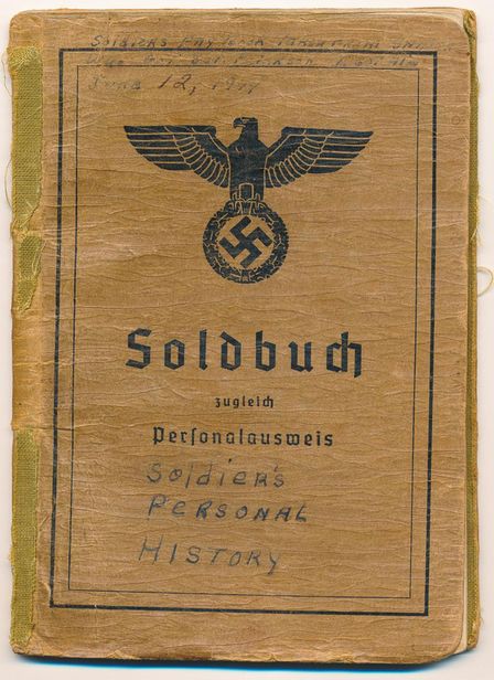 ナチスドイツ軍 ゾルトブーフ 実物 | ナチス軍服販売 BWドイツ軍服販売