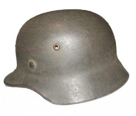 ナチスドイツ軍　武装SS　M35ヘルメット　実物極上品