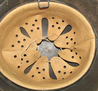 ナチスドイツ軍　武装SS　M35ヘルメット　実物極上品